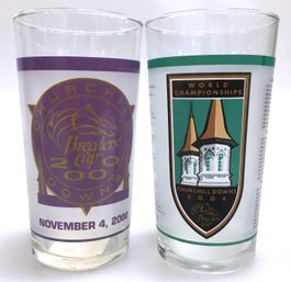 2 - Breeders Cup Souvineer Glasses Hosted From Churchill Downs 2000 - 2006