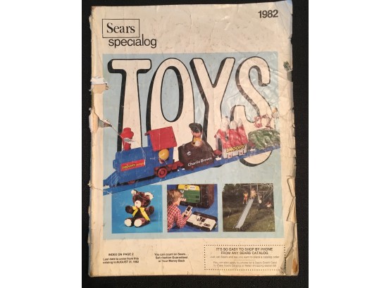 Sears Specialog Toys Catalog 1982