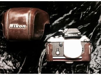 Nikon F2 Camera Body & Nikon Protective Camera Case