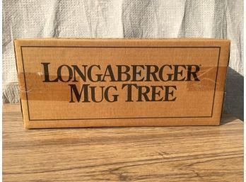 2001 Longaberger Mug Tree - Solid Wood - #51306