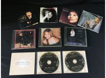 9 Barbra Streisand CD's