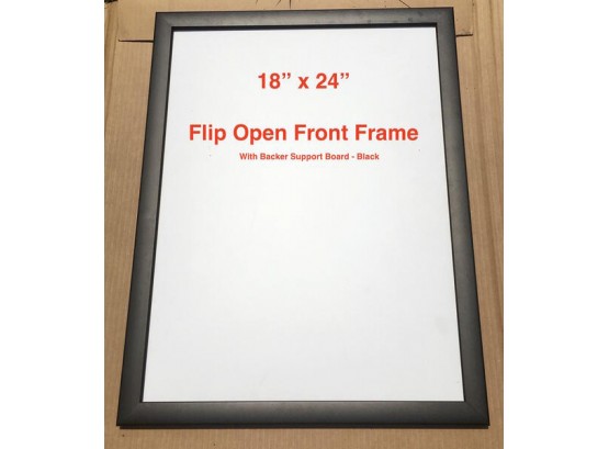 Flip Open Snap Frames- Change Your Advertisment  Or Poster Easy