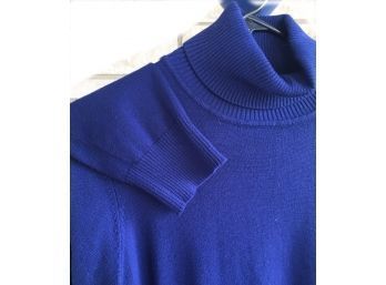 MED - Light Weight Sweater Royal Blue By JOSEPH A.