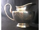 Derby City Silver Company Sugar & Creamer Set With Tooling Designs