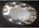Sterling Silver 925 Purity, Serving Platter, Tray.  Made In Mexico - Makers Mark ABM.  (SM)