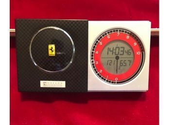 Ferrari Alarm Clock Made By Oregon Scientific