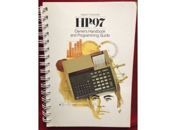 VTG Hewlett-Packard  HP-97 Owners Handbook And Programming Guide