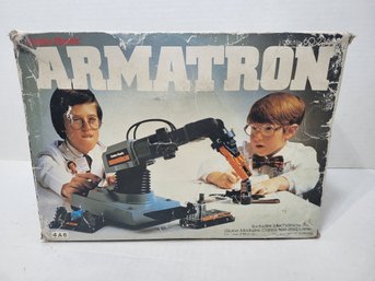 1970s Fully Working Vintage Radio Shack Armatron Robot Arm Toy In Original Box 60-2364
