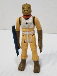 Vintage Kenner 1980 Star Wars: Empire Strikes Back Bossk Action Figure With Weapon