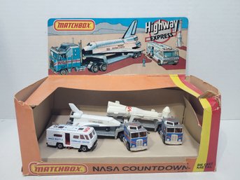 1982 'NASA Countdown' USA Matchbox Superfast Gift Set Rare  MIB
