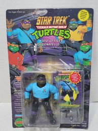 1994 Playmates TMNT Star Trek Teenage Mutant Ninja Turtles First Officer Donatello MOC