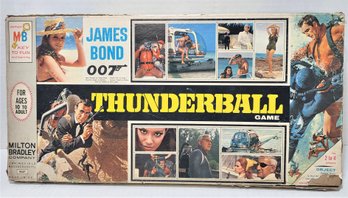 Vintage James Bond 007 Thunderball Board Game By Milton Bradley 1965