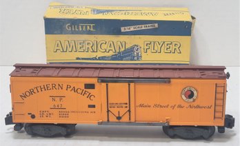 American Flyer S Gauge By Gilbert Vintage 647 Northern Pacific Reefer 1952