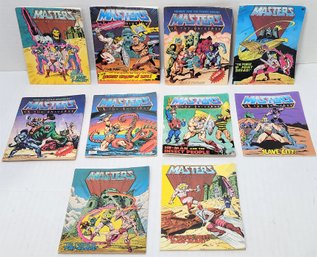 Lot Of 10 Vintage Original Mini MOTU Comic Books He Man Masters Of The Universe
