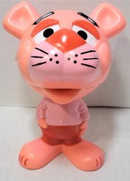Vintage 1976 Mattel Talking Pink Panther Pull String Toy - Tested And Works.