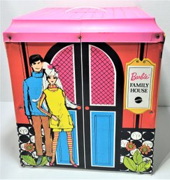 BARBIE FAMILY HOUSE & FURNITURE AUTHENTIC 1968 MATTEL