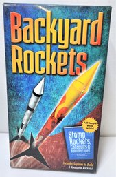 Backyard Rockets Sealed New Old Stock 6 Rockets