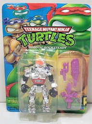 1993 Playmates TMNT Teenage Mutant Ninja Turtles Robotic Rocksteady Unpunched