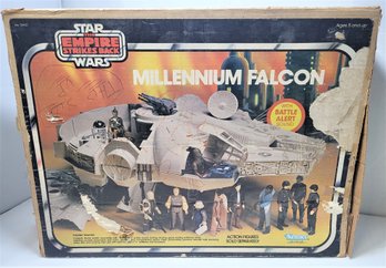 Star Wars ESB Millennium Falcon Spaceship Vintage 1981 Kenner With Box