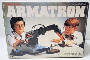 1970s Fully Working Vintage Radio Shack Armatron Robot Arm Toy In Original Box 60-2364