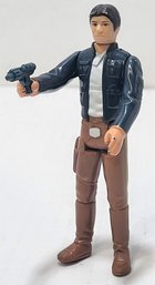 Vintage Kenner 1980 Star Wars: Empire Strikes Bespin Han Solo Action Figure With Weapon.