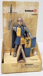 Schleich - World Of Knights NEW SCHLEICH 70055 Sentry Guard Man Blue - RETIRED New In Package