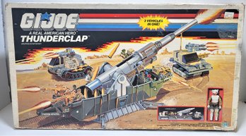 Vintage 1989 GI JOE Thunderclap COBRA Long Range Missile Complete W/ Driver