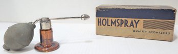 Vintage T J Holmes Co Holmspray Throat Nasal Atomizer With Original Box No 595