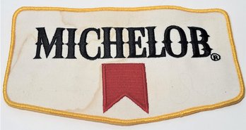 Vintage Michelob Delivery Driver Uniform Back Patch Unused