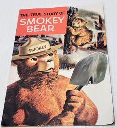 1969 The Real Story Of Smokey The Bear Comic Book
