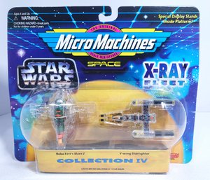 NEW Vintage Micro Machines Star Wars X-Ray Fleet Collection IV - 1995