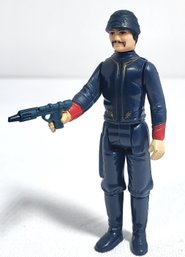 Vintage Kenner 1980 Star Wars: Empire Strikes Back White Bespin Security Guard Action Figure With Weapon.