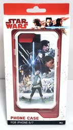 Star Wars NOS Decorated Phone Case For Iphone 6/7 Sealed New In Box