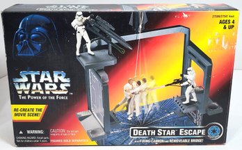 1996 Kenner Star Wars The Power Of The Force Series Death Star Escape Playset Sealed New In Box