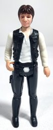 1977 Kenner Star Wars ANH Han Solo Large Head 3 3/4 Action Figure