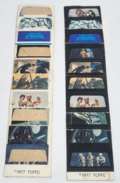 1977 Texas Instruments Star Wars Watch Decals Stickers For A Wristwatch Unused 2 Strips