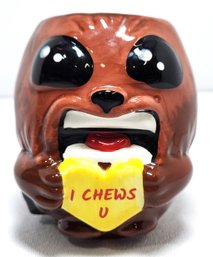 Chewbacca Ceramic Coffee Mug 'I Chews U'