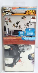 New Old Stock Star Wars 'rebels' 17 Peel And Stick Wall Decals Removable And Repositionable Sealed In Package