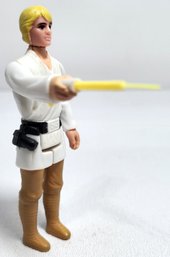 1977 Kenner Star Wars Luke Skywalker Farm Boy 3 3/4 Action Figure With Lightsaber Super Nice Ex Condition