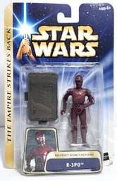 2003 Hasbro Star Wars Empire Strikes Back Hoth Evacuation R-3PO Action Figure Sealed On Card