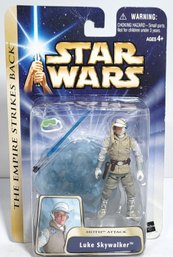 2003 Hasbro Star Wars Empire Strikes Back Hoth Attack Luke Skywalker Action Figure Sealed On Card