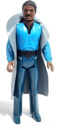 1980 Star Wars Empire Strikes Back Lando Calrissian No Teeth With Cloak 3 3/4' Action Figure