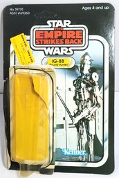 1980 Star Wars Empire Strikes Back IG-88 Action Figure Card Back With Bubble 41 Back
