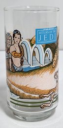 1983 Star Wars Coca Cola Burger King Return Of The Jedi Jabba's Palace Drinking Glass Slave Leia Max Rebo