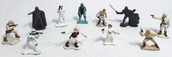 1982 Kenner Micro Collection Diecast Figures Grouping Of 11 Darth Luke Boba Fett Stormtrooper Etc