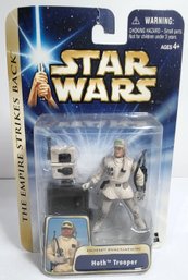2003 Hasbro Star Wars Empire Strikes Back Hoth Evacuation Hoth Trooper Action Figure Sealed On Card