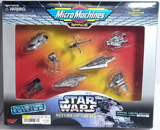 1995 Galoob Star Wars Return Of The Jedi Collectors Edition Micro Machines Sealed New 8 Ships