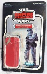 1980 Star Wars Empire Strikes Back Imperial Stormtrooper Hoth Action Figure Card Back With Bubble 41 Back