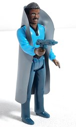 1980 Star Wars Empire Strikes Back Lando Calrissian 3 3/4' Action Figure With Cape And Weapon