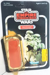 1980 Star Wars Empire Strikes Back Stormtrooper Action Figure Card Back With Bubble 41 Back